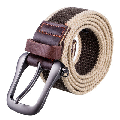 

Shanglong Canvas Belt Military Style Casual Army Outdoor Belt