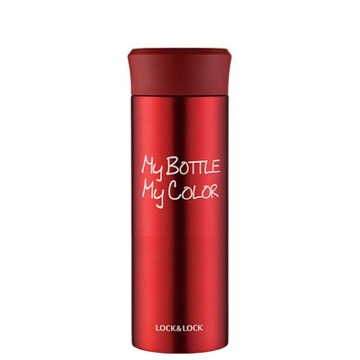 

[Jingdong supermarket] lock buckle lock (lock & lock) colorful insulation Cup LHC4014R (330ml) red