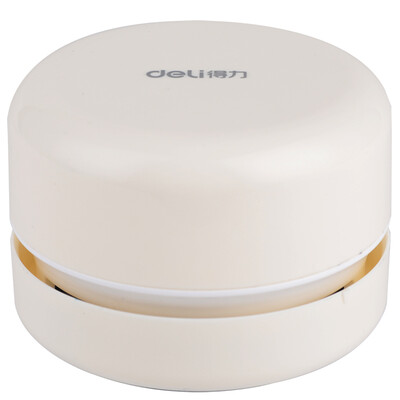 

Deli 18880 strong suction desktop vacuum cleaner cleaning assistant keyboard dust mini portable white