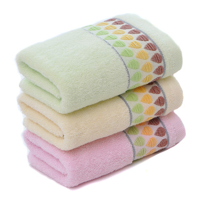 

【Jingdong Supermarket】 Yongliang towel home textiles cotton water droplets sound towel soft absorbent face wash towel mixed color 3 installed 100g / Article 33 * 74cm