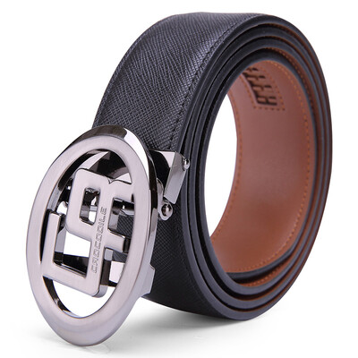 

CROCODILE leather slide buckle Men's belt