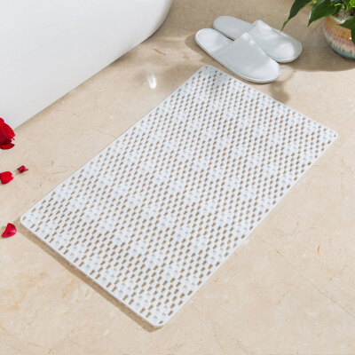 

QUATREFOIL mats European bathroom anti-skid mat mats 70 * 40cm gray