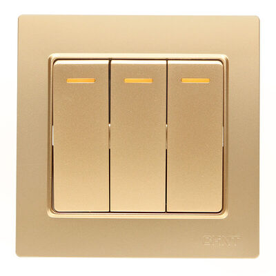 

Zhengtai (CHNT) гнездовая панель гнездовая панель три открытых одноразовых шампанского золота серии 7L