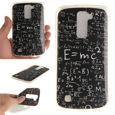 

Математическая формула Pattern Мягкая обложка Тонкий ТПУ резиновый силиконовый гель чехол для LG K10