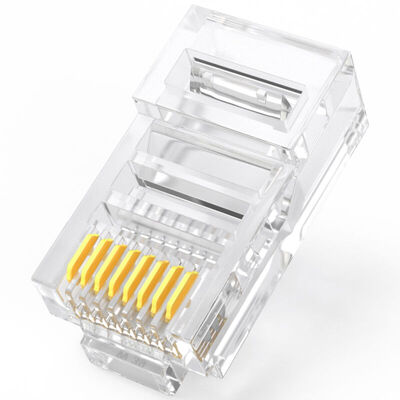 

Shanze (SAMZHE) SG-5100 UTP CAT5e сети 8P8C кристалла голова сети RJ45 лапка импортирован зеленый листовой стали материал с постоянно штекером 100 / коробки