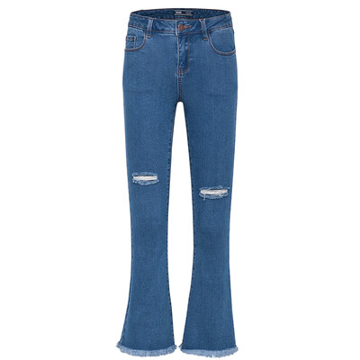 

Semir (Semir) г-ж Burr динамика нищее отверстие джинсы Корейская волна была тонкая 19316240150 деним синий S