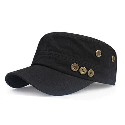 

Jingdong supermarket] Ai Ke baby (IKEWA) BQM-20160013-hei hat male Korean version of flat top hat cap fashion sunscreen sun hat outdoor shade baseball cap black