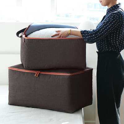 

Jingdong Supermarket Youfen double luggage moving bag Oxford cloth large quilts bag bag waterproof baggage bag woven bag 50L