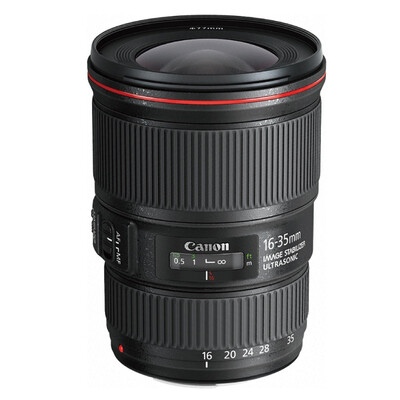 

Canon EF 16-35mm f 4L IS USM wide-angle zoom lens