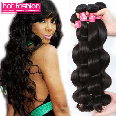 

Brazilian Virgin Hair Body Wave Cheap Human Hair 100g Bundles 7A Virgin Brazilian Hair Bundles 4pcs/lot Brazilian Body Wave Hair