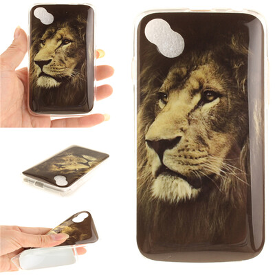 

Lions Pattern Soft Thin TPU Rubber Silicone Gel Case Cover for WIKO Sunny