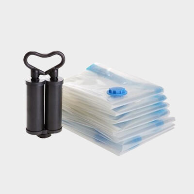 

[Хорошо] Бай Jingdong супермаркет одежды сжатия мешок герметизируют вакуумные пыль нити толщиной одеяло мешок 9 8 средства (2 2 4 Большой Малый), содержащий насос для двойной трубы