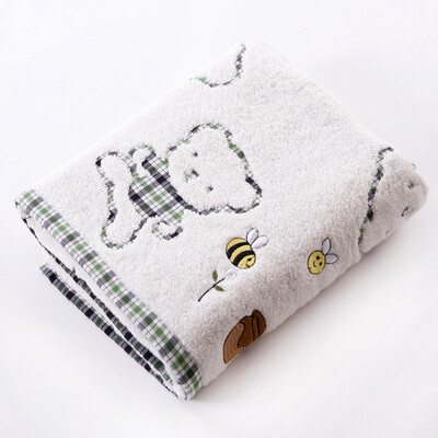

Gold towel home textiles twistless twist cartoon towel single red
