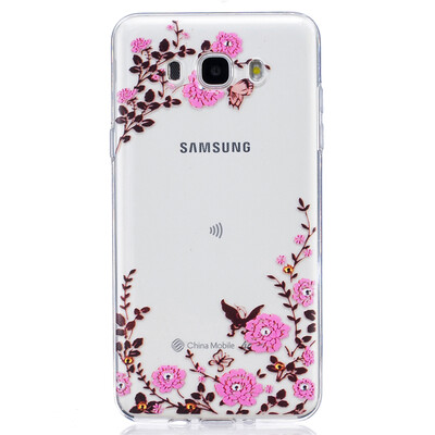 

Garden Dress girl Pattern Soft Thin TPU Rubber Silicone Gel Case Cover for SAMSUNG Galaxy J7 2016/J710
