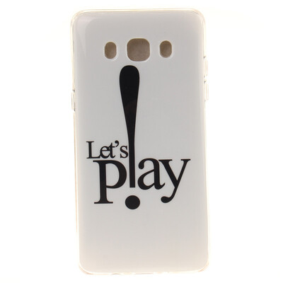 

Let's Play Pattern Soft Thin TPU Rubber Silicone Gel Case Cover for SAMSUNG GALAXY A5 2016/A510