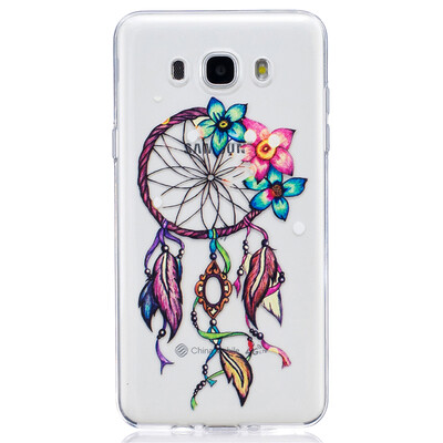

Flowers chimes Dress girl Pattern Soft Thin TPU Rubber Silicone Gel Case Cover for SAMSUNG Galaxy J7 2016J710