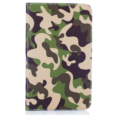 

Camouflage Style Embossing Classic Flip Cover with Stand Function and Credit Card Slot for SAMSUNG Galaxy Tab J 7.0 T285