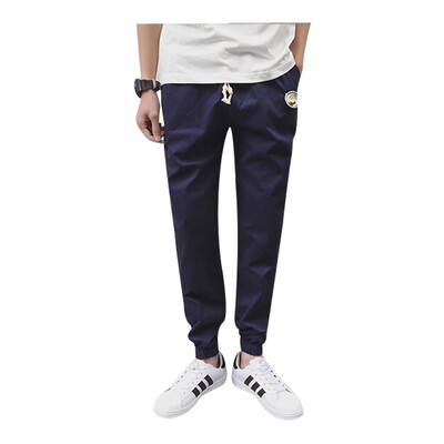 

Чжо поэзия Щит случайные штаны вышитые стандартных мужской молодежной моды случайные шаровары корейский Тонкий брюки луч 355-CK88 черный 3XL