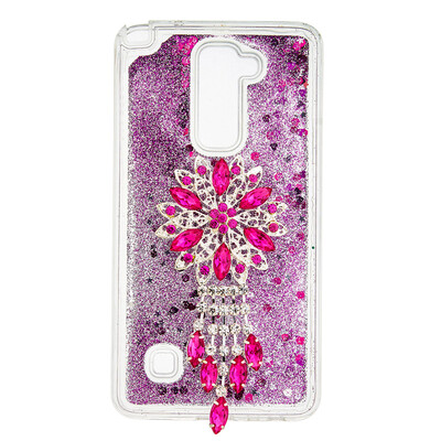 

Dynamic Quicksand Glitter Liquid Soft TPU Case Cover For LG LS775