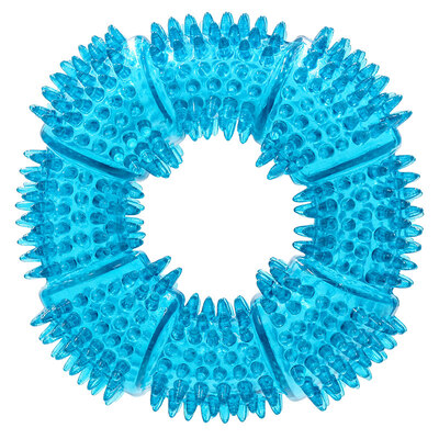 

Jingdong supermarket] hi handsome pet toys twisted rods dog toys TPR material resistant to biting green  number