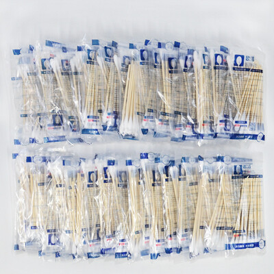 

Ouye oyeah medical cotton swab 20 60 pack single head bamboo stick 10cm