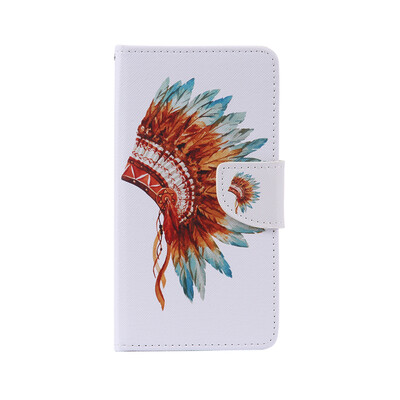 

Индийский дизайн Hat из искусственной кожи с откидной крышкой Кошелек для карты Держатель для LG LS770