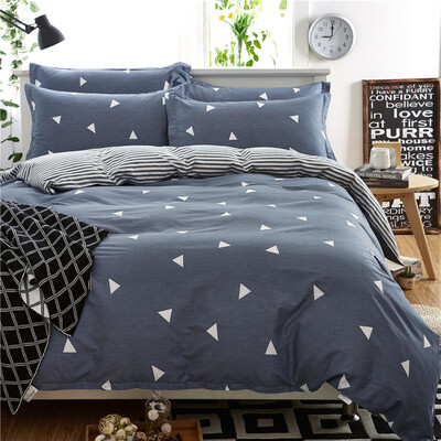 

Sheng Wei suite home textiles cotton printing four sets of cotton bedding bed sheets quilt nest 15 18 m bed general 200 230cm