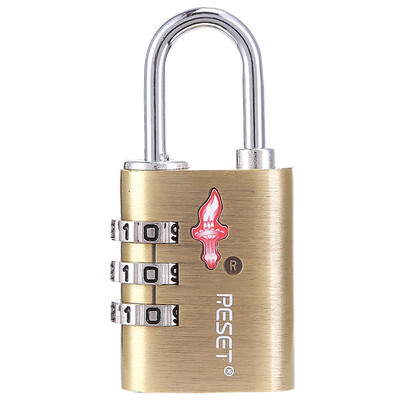 

RESET RST-050 European Customs TSA luggage lock lock padlock lock lock copper out luggage lock