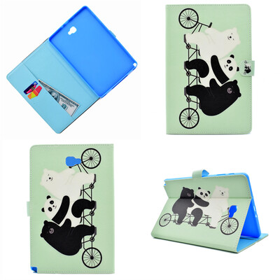 

Style Classic Flip Cover with Stand Function and Credit Card Slot for Samsung GALAXY Tab A 10.1 P580