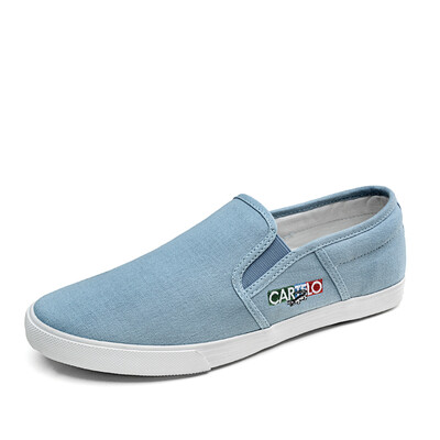

(CARTELO) men's fashion casual shoes breathable outdoor canvas shoes KE1028 gray 40