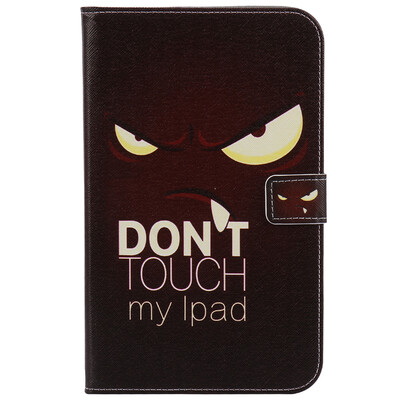 

Eye Design PU Leather Flip Cover Wallet Card Holder Case for SAMSUNG T230