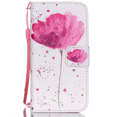 

Red Lotu Design PU Leather Flip Cover Wallet Card Holder Case for IPHONE 5G