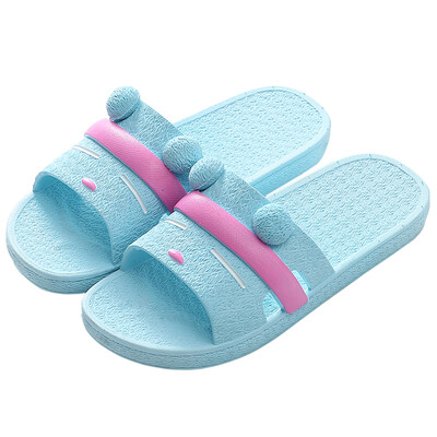 

[Супермаркет] Jingdong набор теплой (JINUAN) противоскольжения тапочки летние сандалии ванной домашние тапочки отцовство пара женских моделей неба голубой 41 (для 39-40 ярдов) 16010