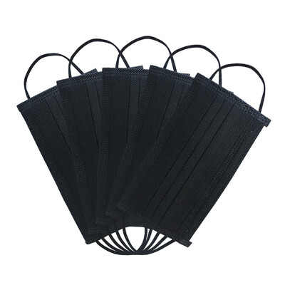

Code of the top grade disposable activated carbon mask anti-dust particles black 50 only