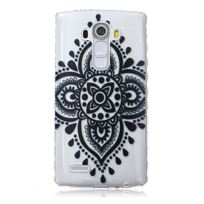 

Black Chinese knot Pattern Soft Thin TPU Rubber Silicone Gel Case Cover for LG G4