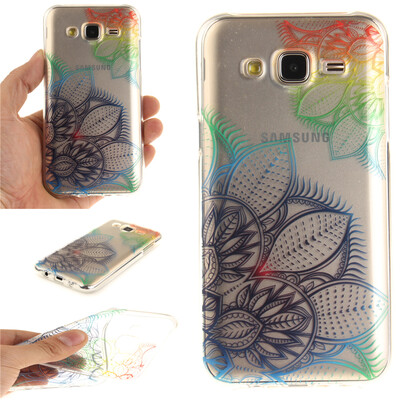 

Dream flower Pattern Soft Thin TPU Rubber Silicone Gel Case Cover for Samsung Galaxy J5 2015