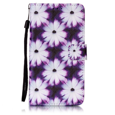 

Flower Design PU Leather Flip Cover Wallet Card Holder Case for SAMSUNG G530