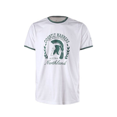 

Северная Корея Southland австрийский мужской футболка с коротким рукавом GL055271 яркий белый L-175