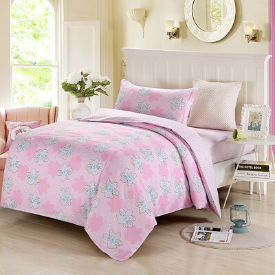 

YIERMAN Хлопковая печать 3 шт. Комплект постельного белья комплект хлопка 1,2 метра