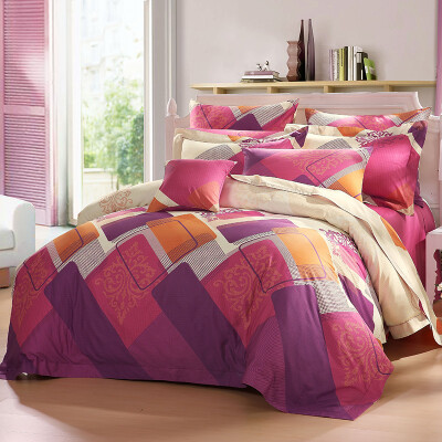 

LOVO домашний текстиль постельные принадлежности набор 4 штуки 100% хлопок простыня и чехол на одеяло