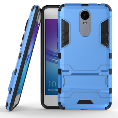 

Blue Slim Robot Armor Kickstand Shockproof Hard Rugged Rubber Back Case For HUAWEI Enjoy 6