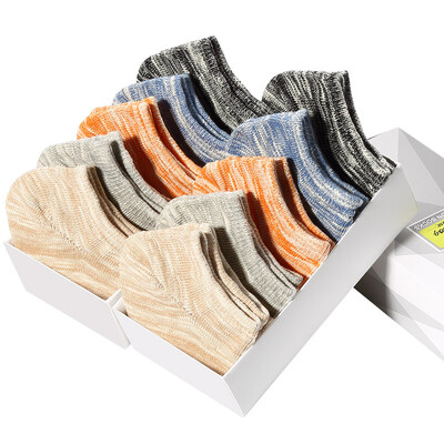 

Jingdong supermarket] Arctic cashmere socks male 10 pairs of men socks anti-off sports boat socks thin section men and women cotton socks low to help sports socks BMW1501 female socks (style E