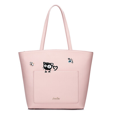 

JUST STAR (JUST STAR) handbags fashion handbag casual shoulder bag simple Japanese and Japanese wild Thai special package 287 pink