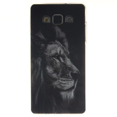 

Черный лев шаблон Мягкий чехол тонкий ТПУ резиновый силиконовый гель чехол для SAMSUNG GALAXY A5