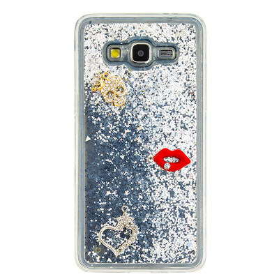 

Dynamic Quicksand Glitter Liquid Soft TPU Case Cover For SAMSUNG G530