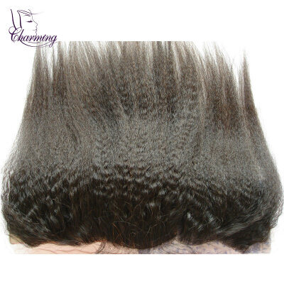 

Top Quality Silk Base Frontal Closures With Baby Hairs Kinky Straight 11x4 Cheap Malaysian Human Hair Silk Frontal Piece