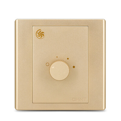 

Zhengtai (CHNT) socket panel air conditioning switch champagne gold 7C series NEW7-C30402