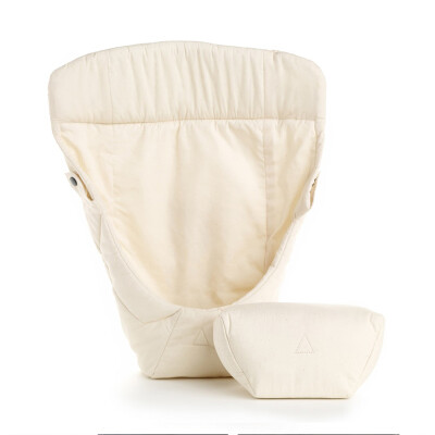 

ergobaby heart to heart baby pad - natural color 0-6 months for basic models&360 series