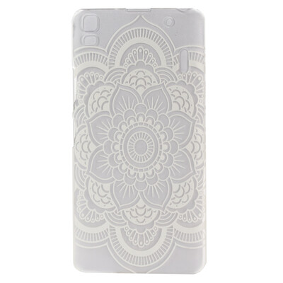 

Hexagonal flower Pattern Soft Thin TPU Rubber Silicone Gel Case Cover for Lenovo K3 Note/A7000