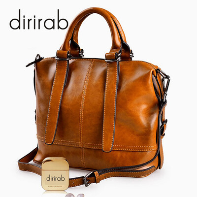 

Dirirab Genuine Leather Handbag Women's New Women's Bag Shoulder Bag